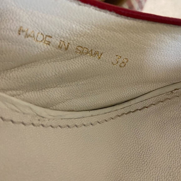 Authentic Louis Vuitton Anemone Slingback Wedges - Picture 8 of 9